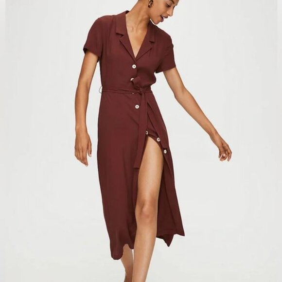 Aritzia Wilfred Shirt Dress Size M - Picture 1 of 5